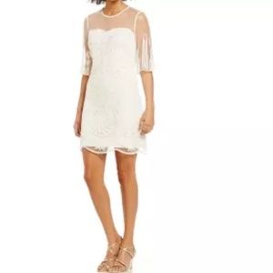 Belle Badgley Mischka Madeline Embroidered Dress